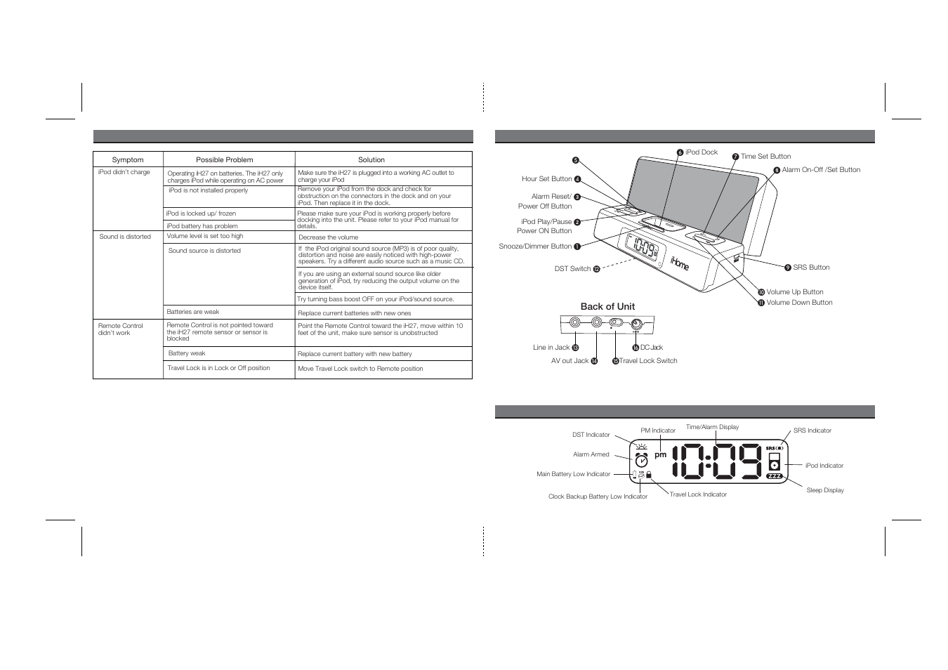 Ih27 ib 10 | iHome iH27 User Manual | Page 11 / 14