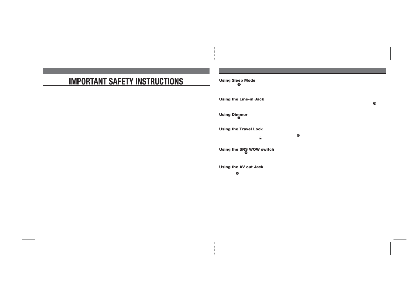 Ih27 ib 5 | iHome iH27 User Manual | Page 6 / 14