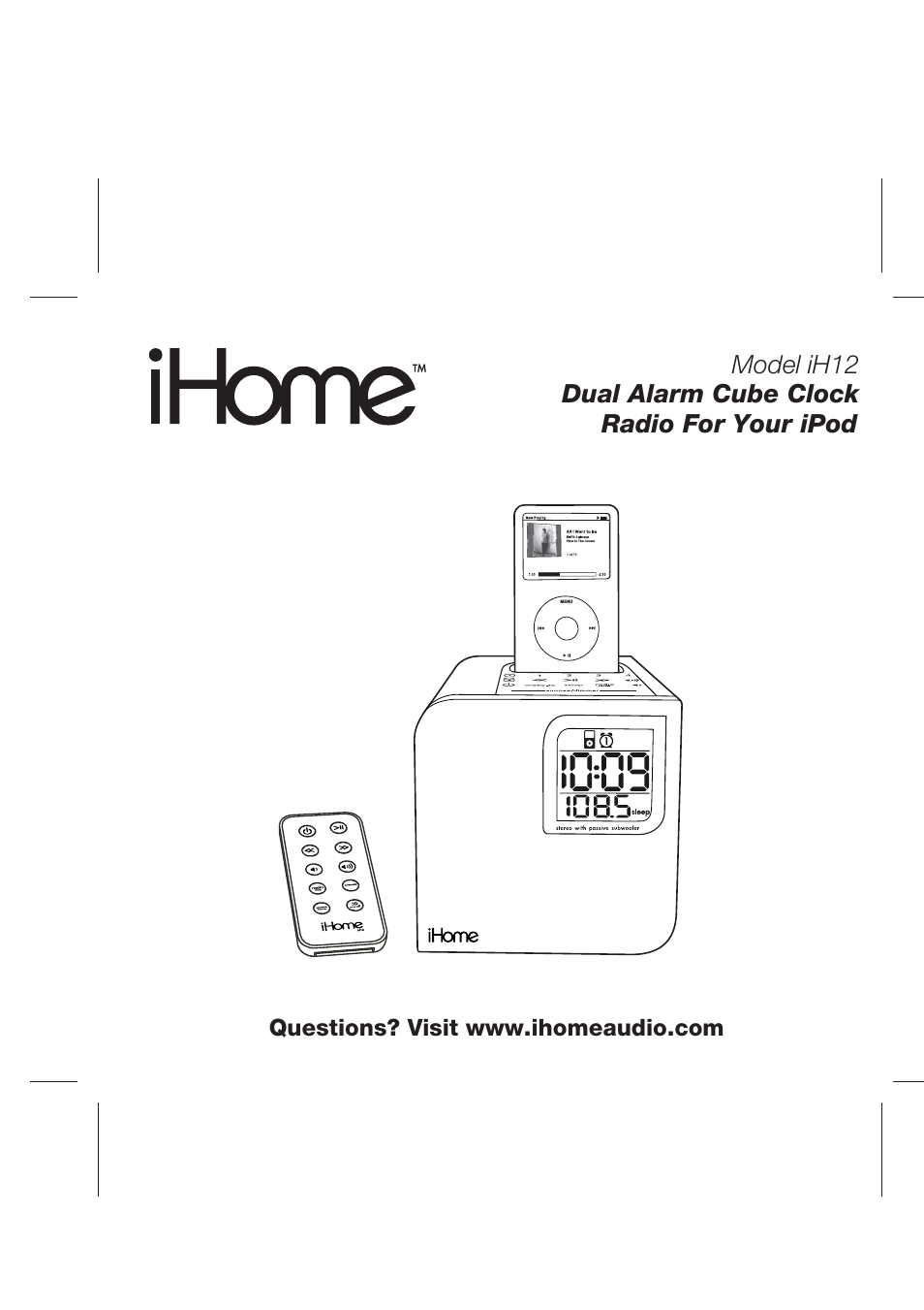 iHome iH12 User Manual | 14 pages