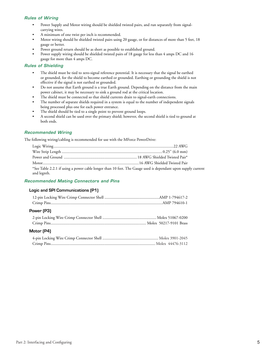 Intelligent Motion Systems MForce PowerDrive Plus MForce Series Microstepping PowerDrive User Manual | Page 23 / 68