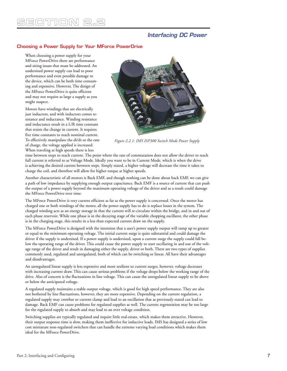 Intelligent Motion Systems MForce PowerDrive Plus MForce Series Microstepping PowerDrive User Manual | Page 25 / 68