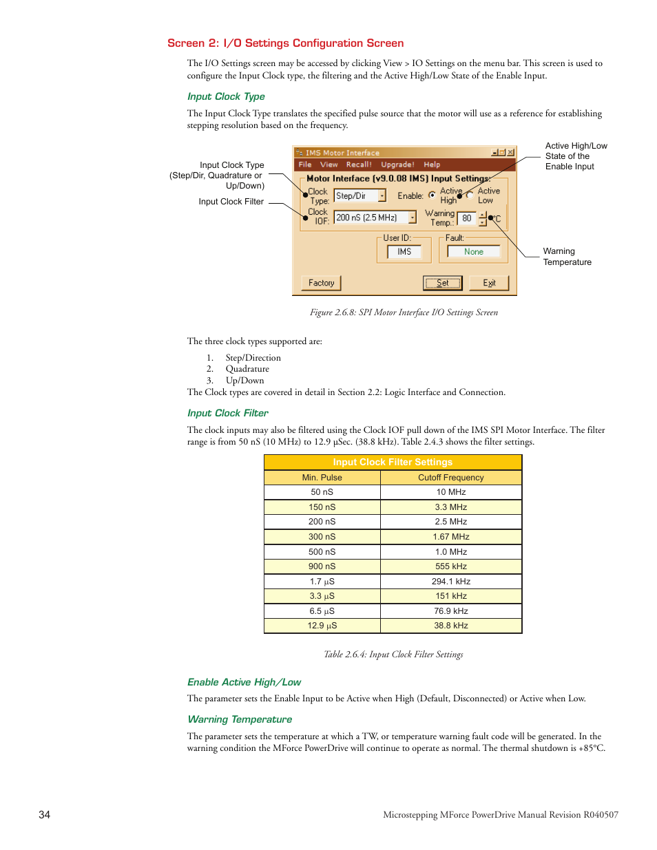 Intelligent Motion Systems MForce PowerDrive Plus MForce Series Microstepping PowerDrive User Manual | Page 52 / 68
