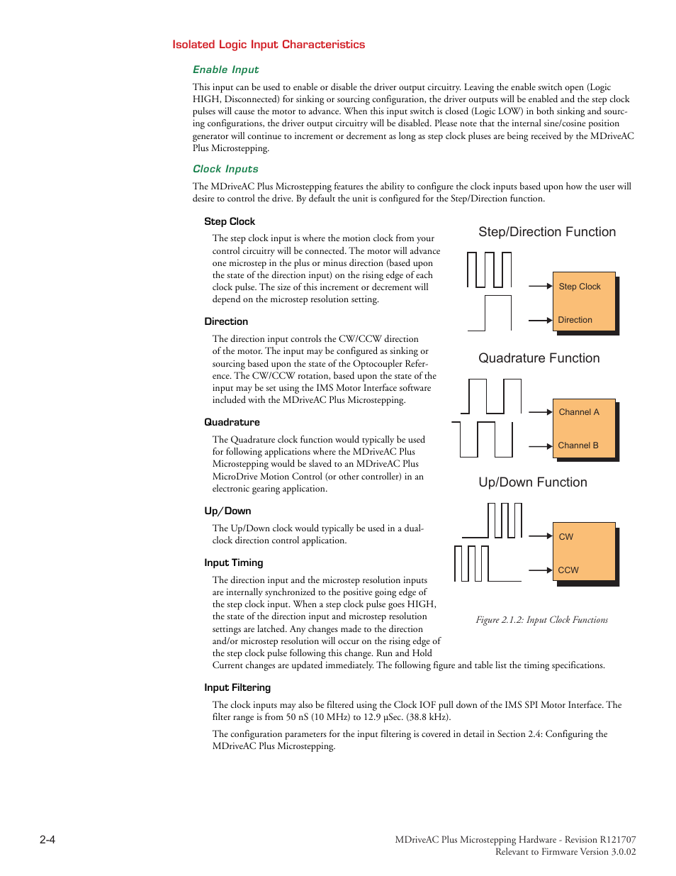 Intelligent Motion Systems MDriveAC User Manual | Page 31 / 79