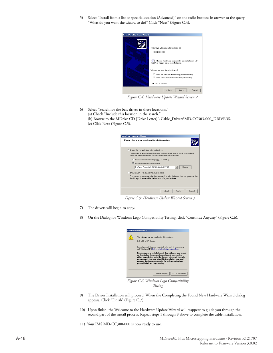 Intelligent Motion Systems MDriveAC User Manual | Page 69 / 79