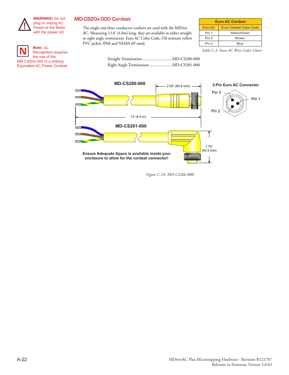 Intelligent Motion Systems MDriveAC User Manual | Page 73 / 79