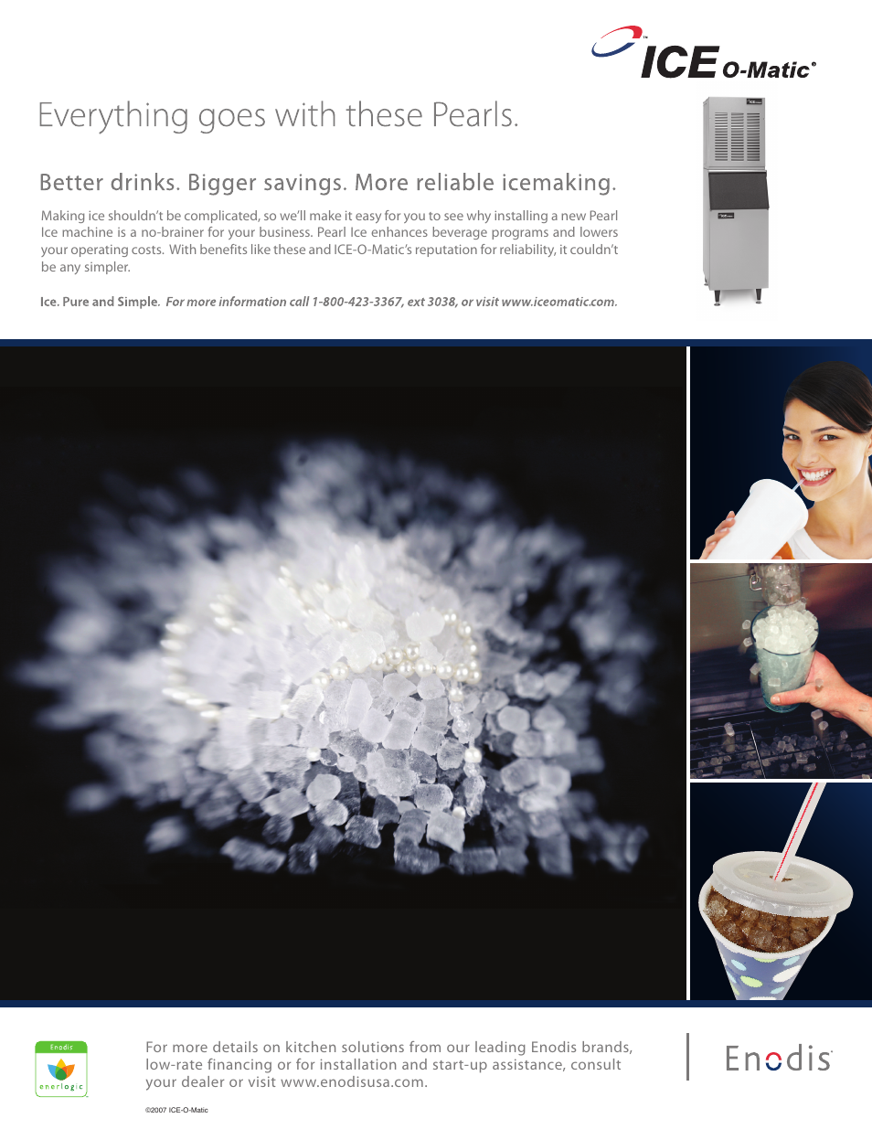 Ice-O-Matic Enodis User Manual | 1 page