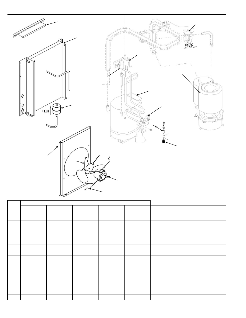 Mfi series service parts air cooled | Ice-O-Matic MFI1255 User Manual | Page 5 / 9