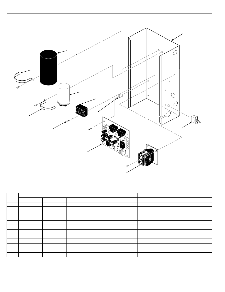 Mfi series service parts control box | Ice-O-Matic MFI1255 User Manual | Page 9 / 9