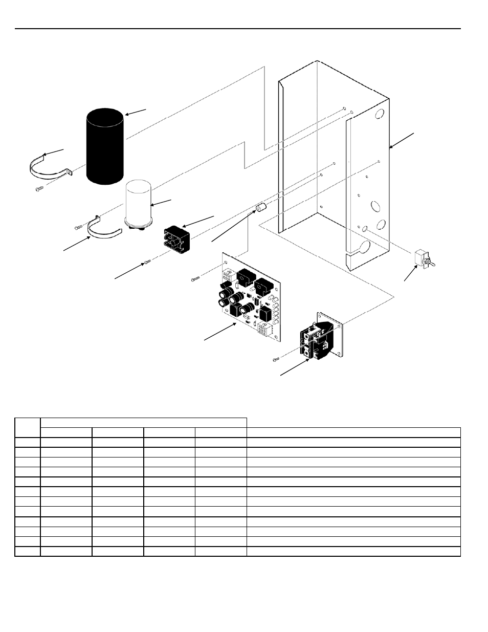 Gem series service parts control box | Ice-O-Matic GEM0956A/W/R User Manual | Page 12 / 13