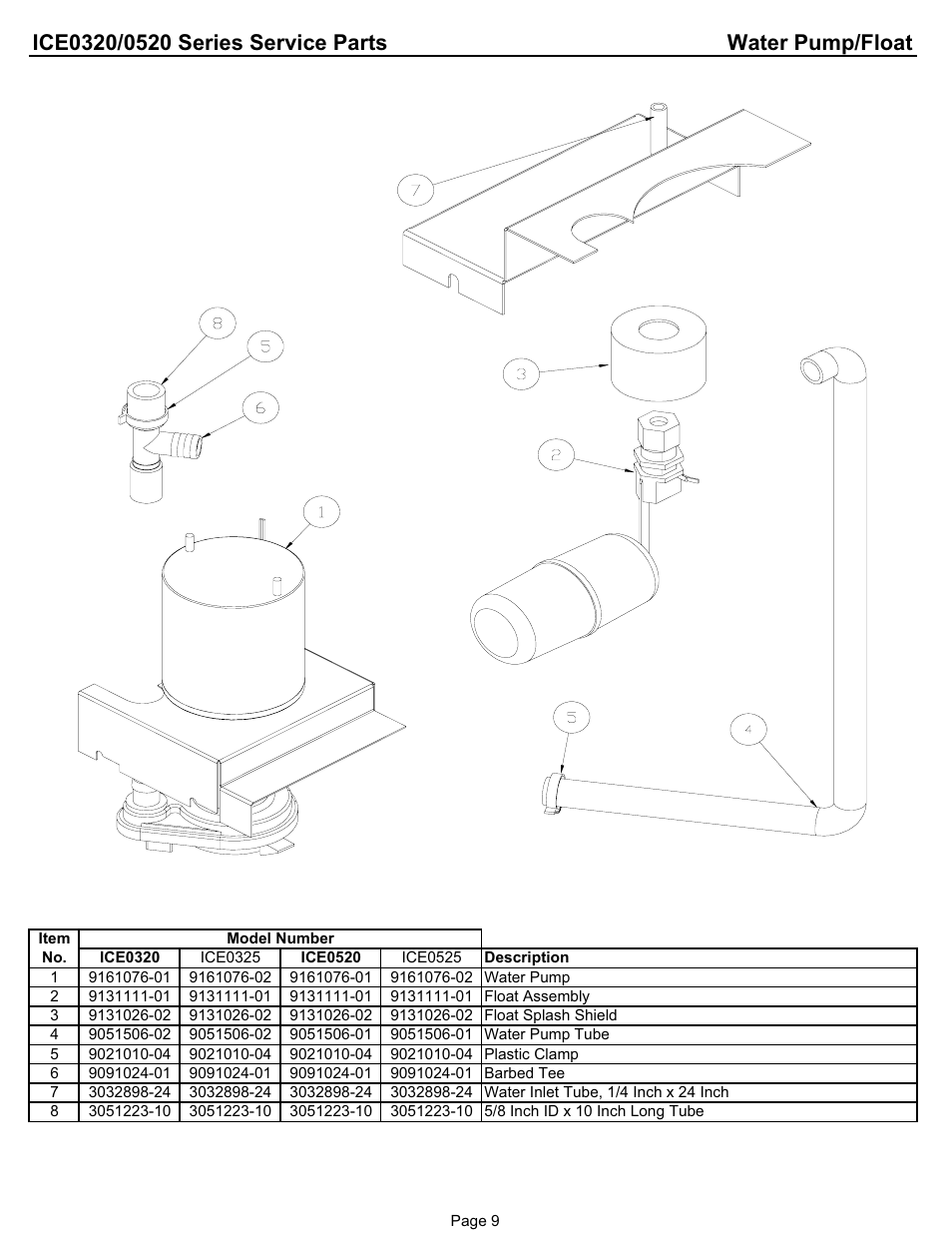 Ice-O-Matic ICE0320A3/W3 User Manual | Page 11 / 11