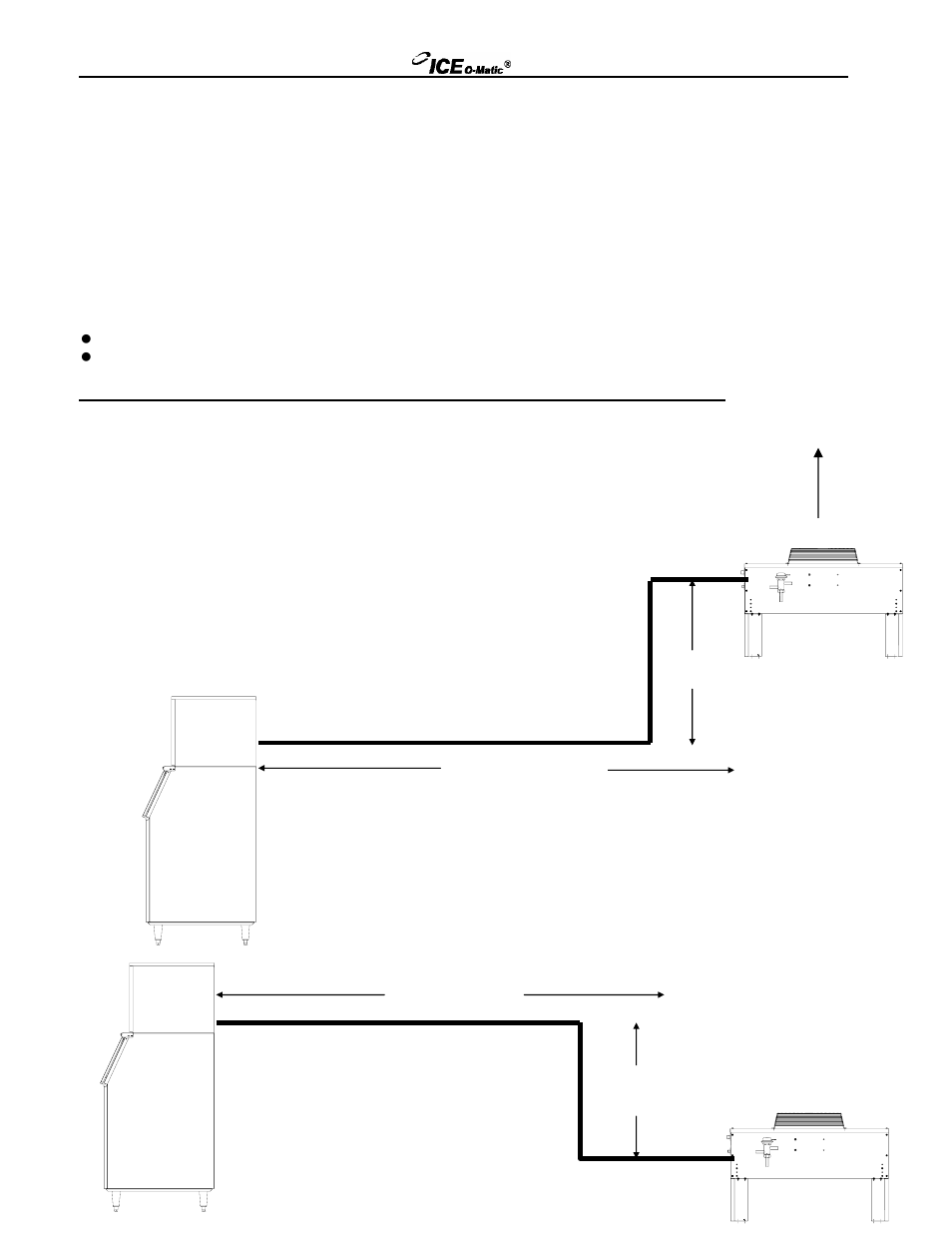 Installation guidelines, Ambient operating temperatures: -20 | Ice-O-Matic Series 250 through 2306 User Manual | Page 11 / 22