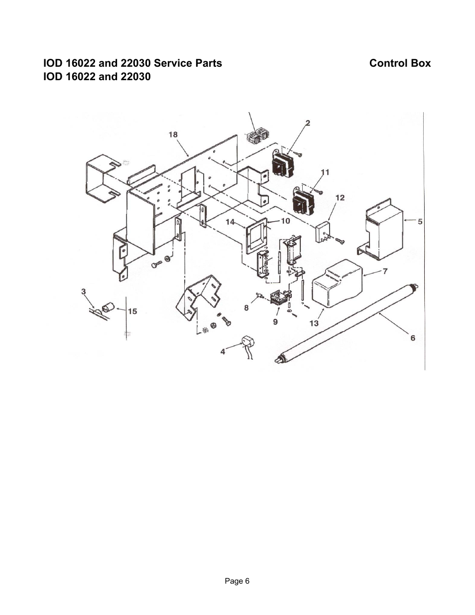 Pg 6 | Ice-O-Matic Counter Top Dispenser IOD22030 User Manual | Page 8 / 13