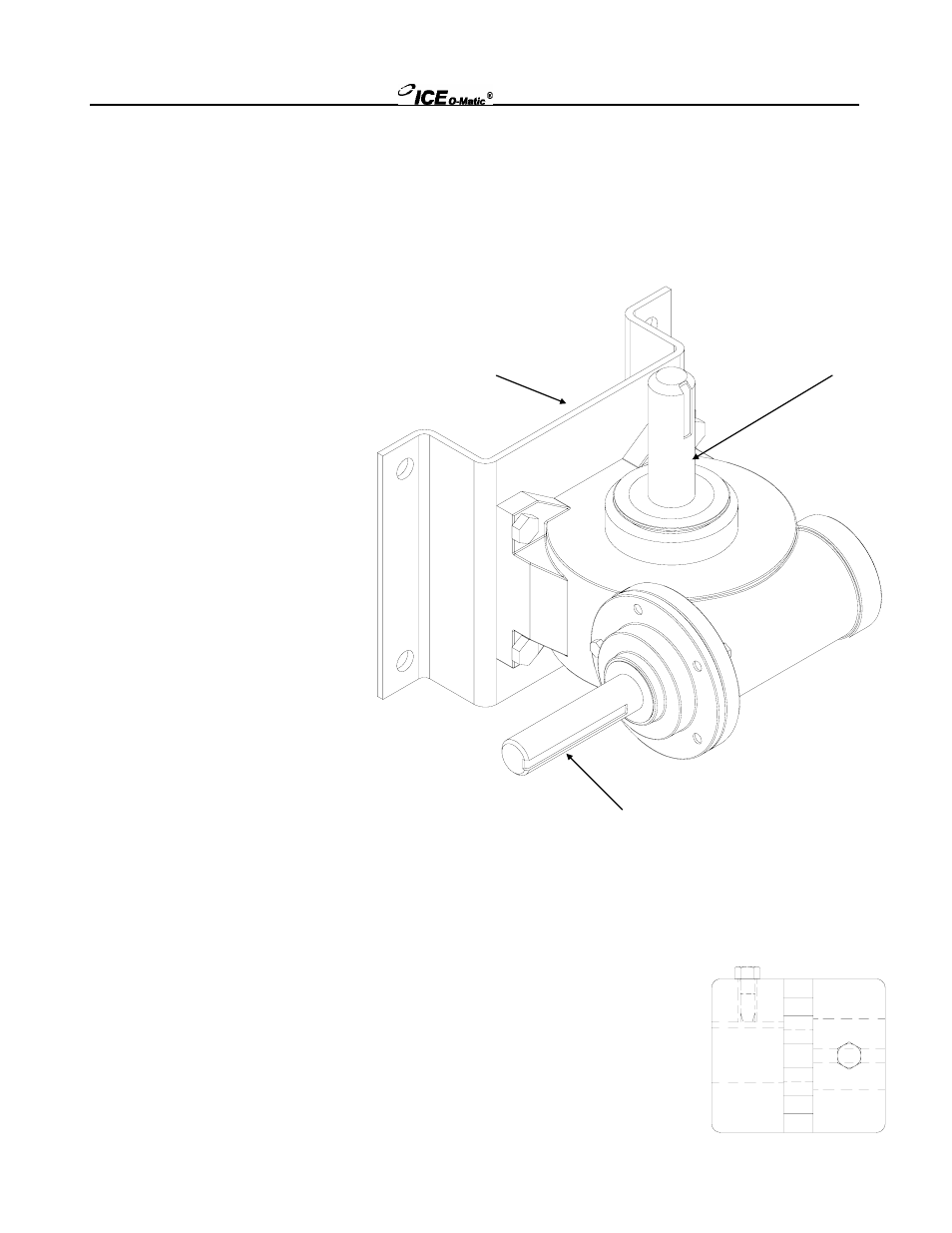 Gear reducer | Ice-O-Matic EMF Series User Manual | Page 35 / 72