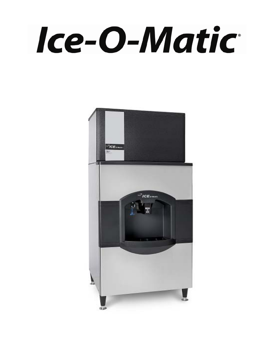 Ice-O-Matic Hotel Dispenser CD 40030 Series User Manual | 12 pages