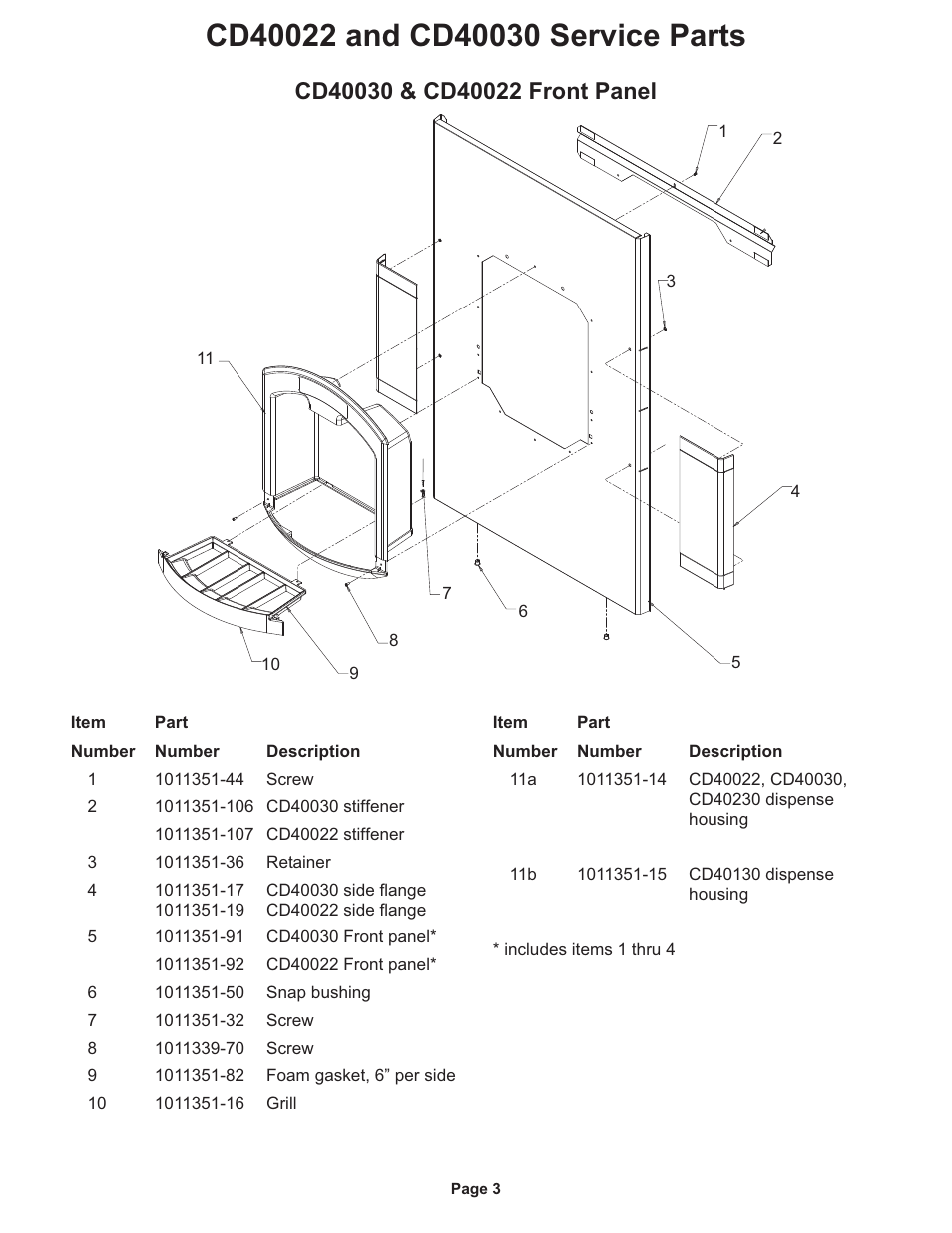 Ice-O-Matic Hotel Dispenser CD 40030 Series User Manual | Page 5 / 12