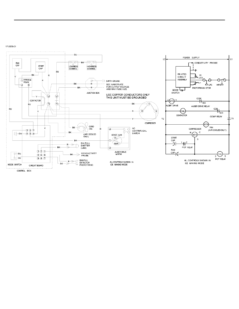 Mfi series mfi1256 wiring diagram | Ice-O-Matic MFI User Manual | Page 41 / 42