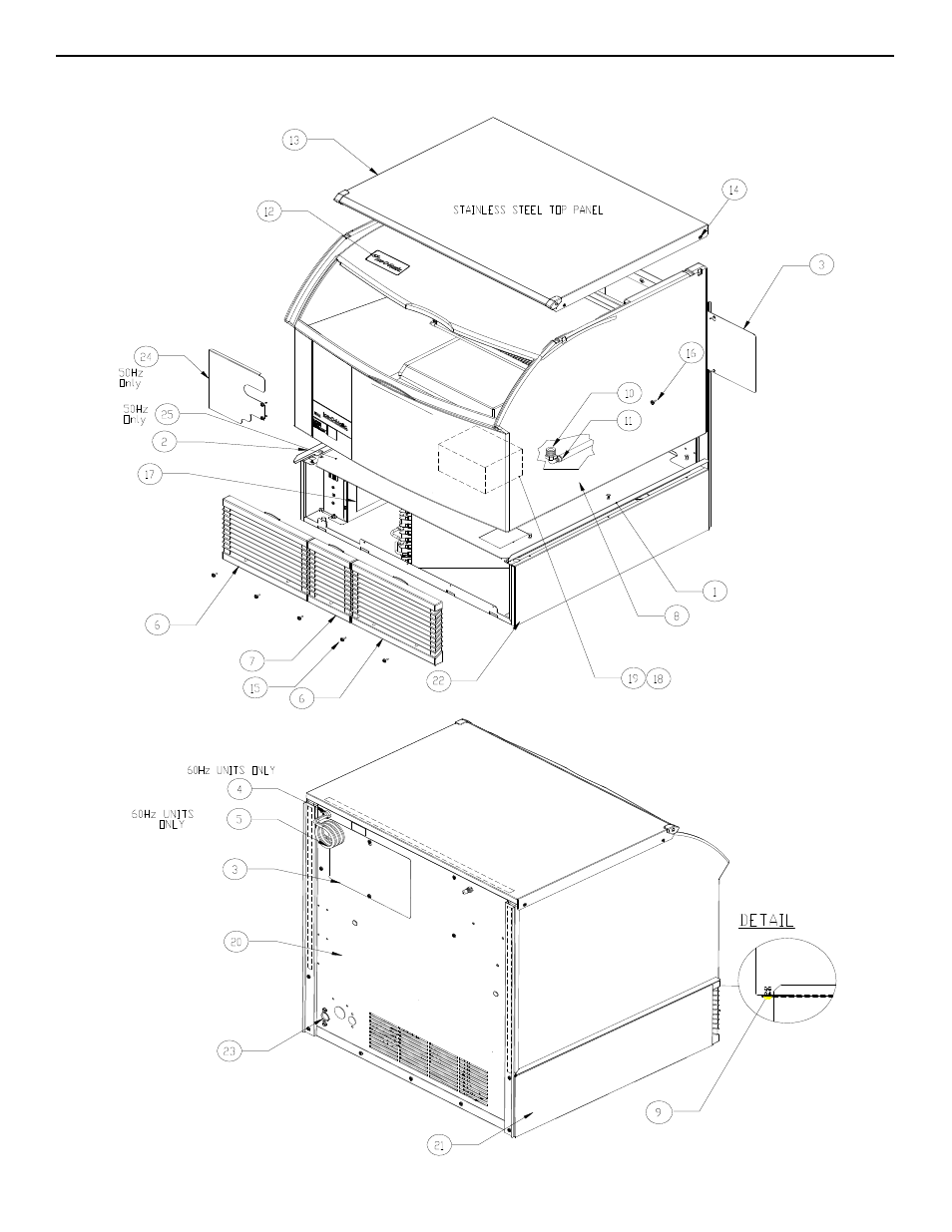 Sheet1 | Ice-O-Matic ICEU305**2 User Manual | Page 4 / 11