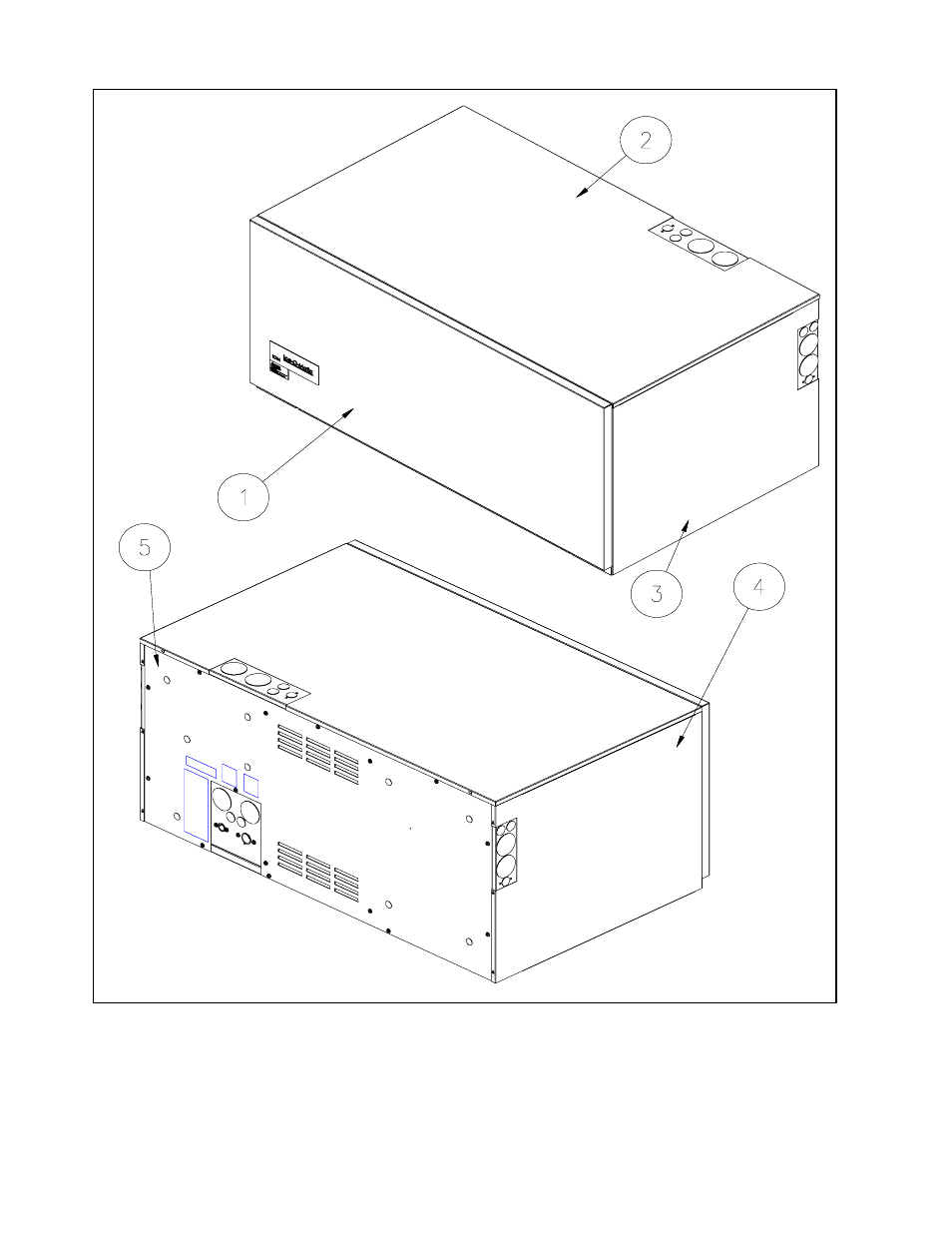 Sheet1, Ice1606 series service parts exterior panels | Ice-O-Matic ICE1606 User Manual | Page 3 / 10