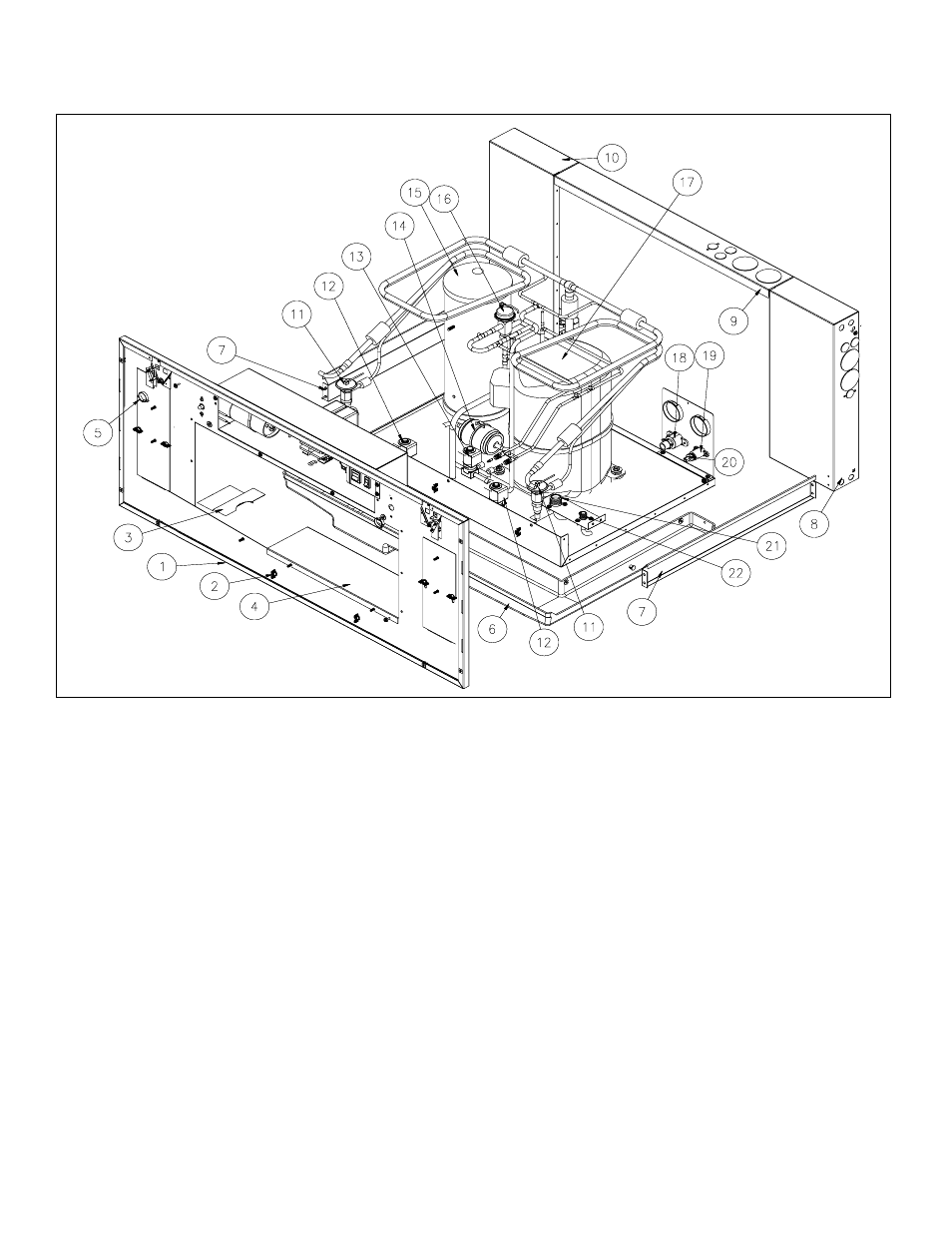 Sheet1, Ice1606 series service parts refrigeration system | Ice-O-Matic ICE1606 User Manual | Page 5 / 10