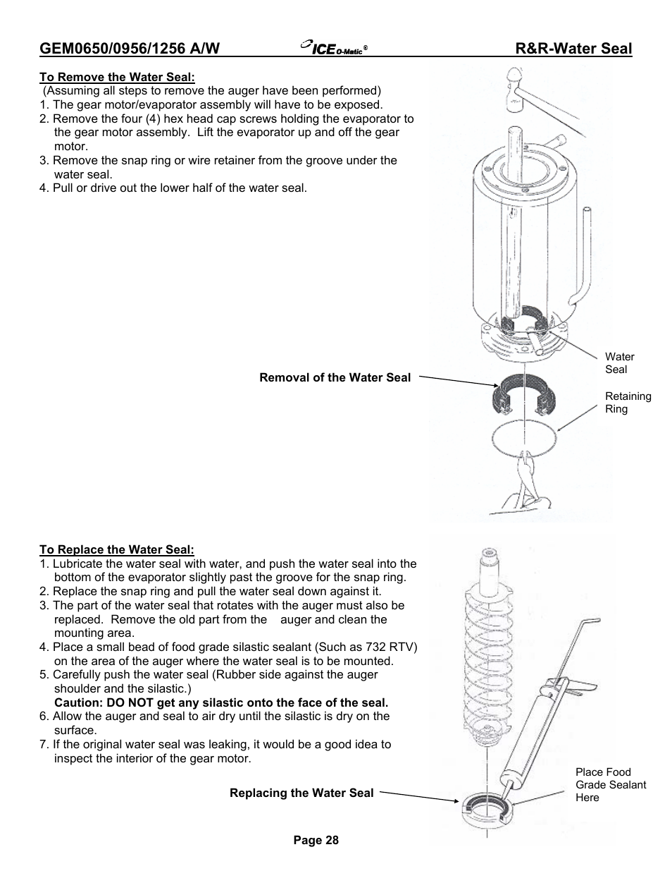 Ice-O-Matic GEM0650A/W User Manual | Page 34 / 43