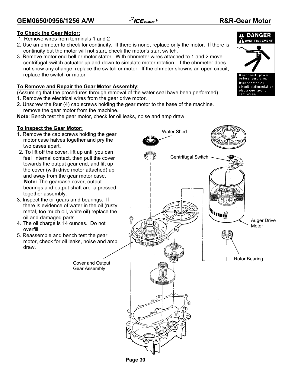 Ice-O-Matic GEM0650A/W User Manual | Page 36 / 43