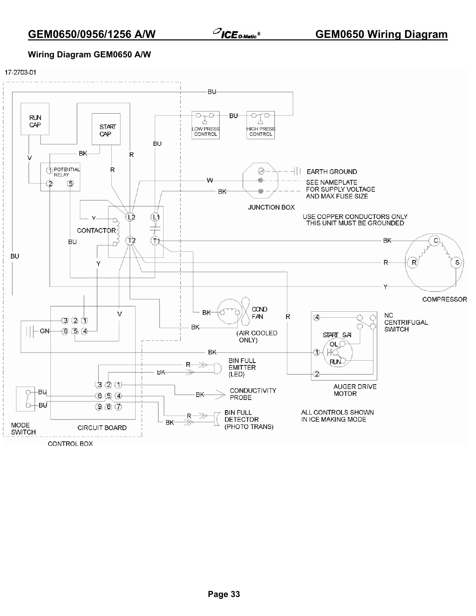 Ice-O-Matic GEM0650A/W User Manual | Page 39 / 43