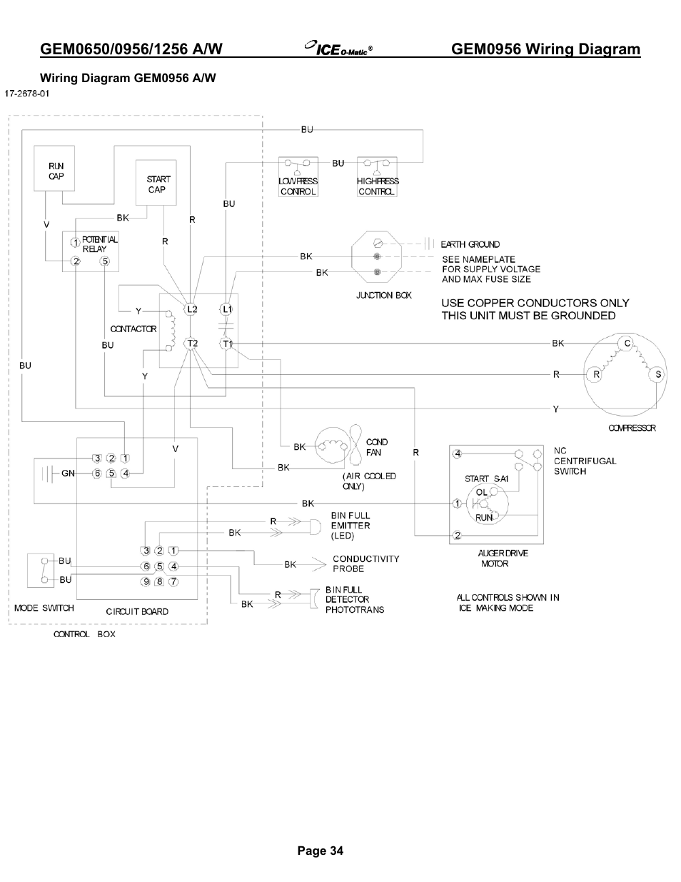 Ice-O-Matic GEM0650A/W User Manual | Page 40 / 43