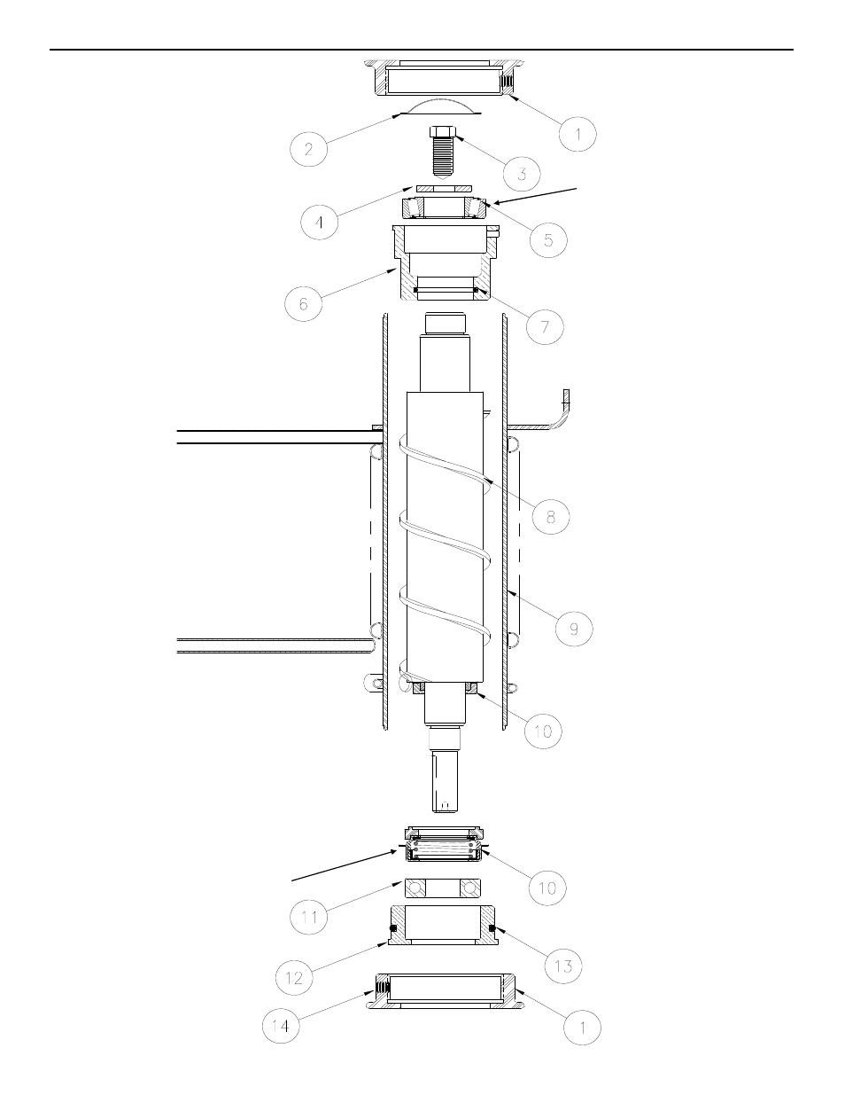 Sheet1, Ef series flaker service parts evaporator | Ice-O-Matic EF250 User Manual | Page 8 / 10
