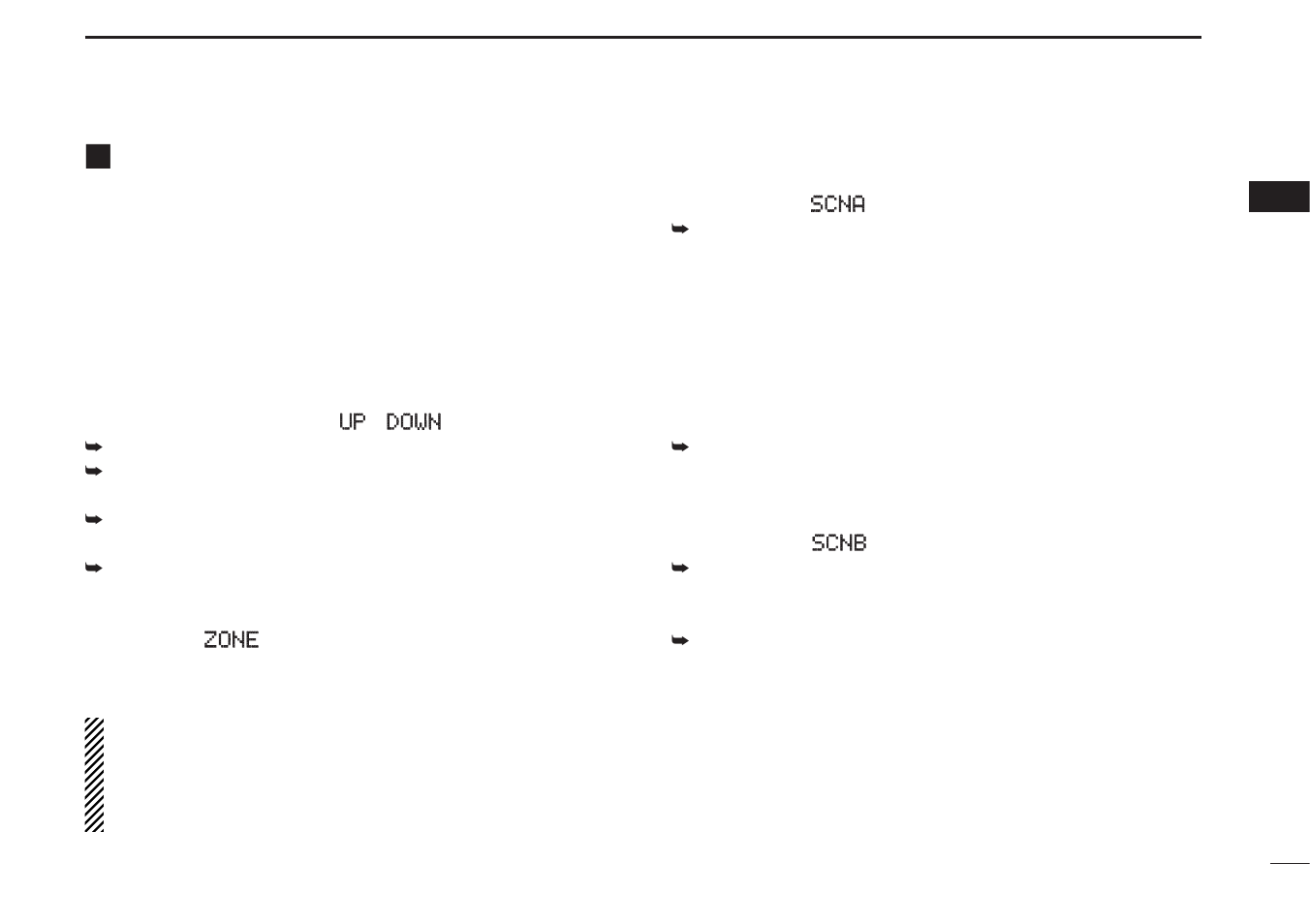 Programmable function keys | Icom IC-F4063T/S User Manual | Page 11 / 36
