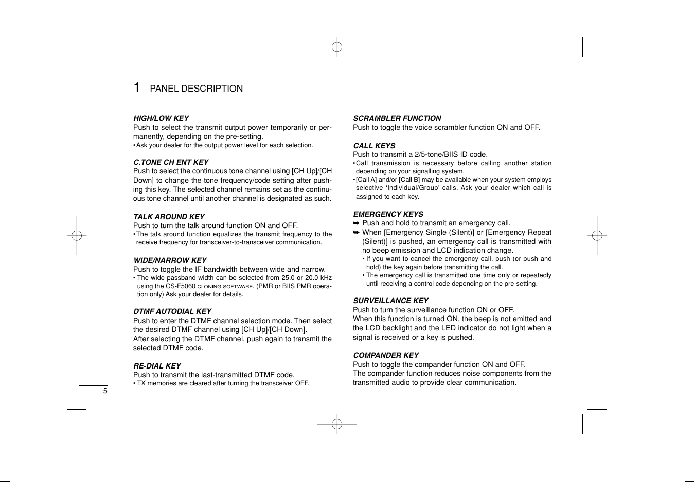 Icom IF6061 User Manual | Page 8 / 24