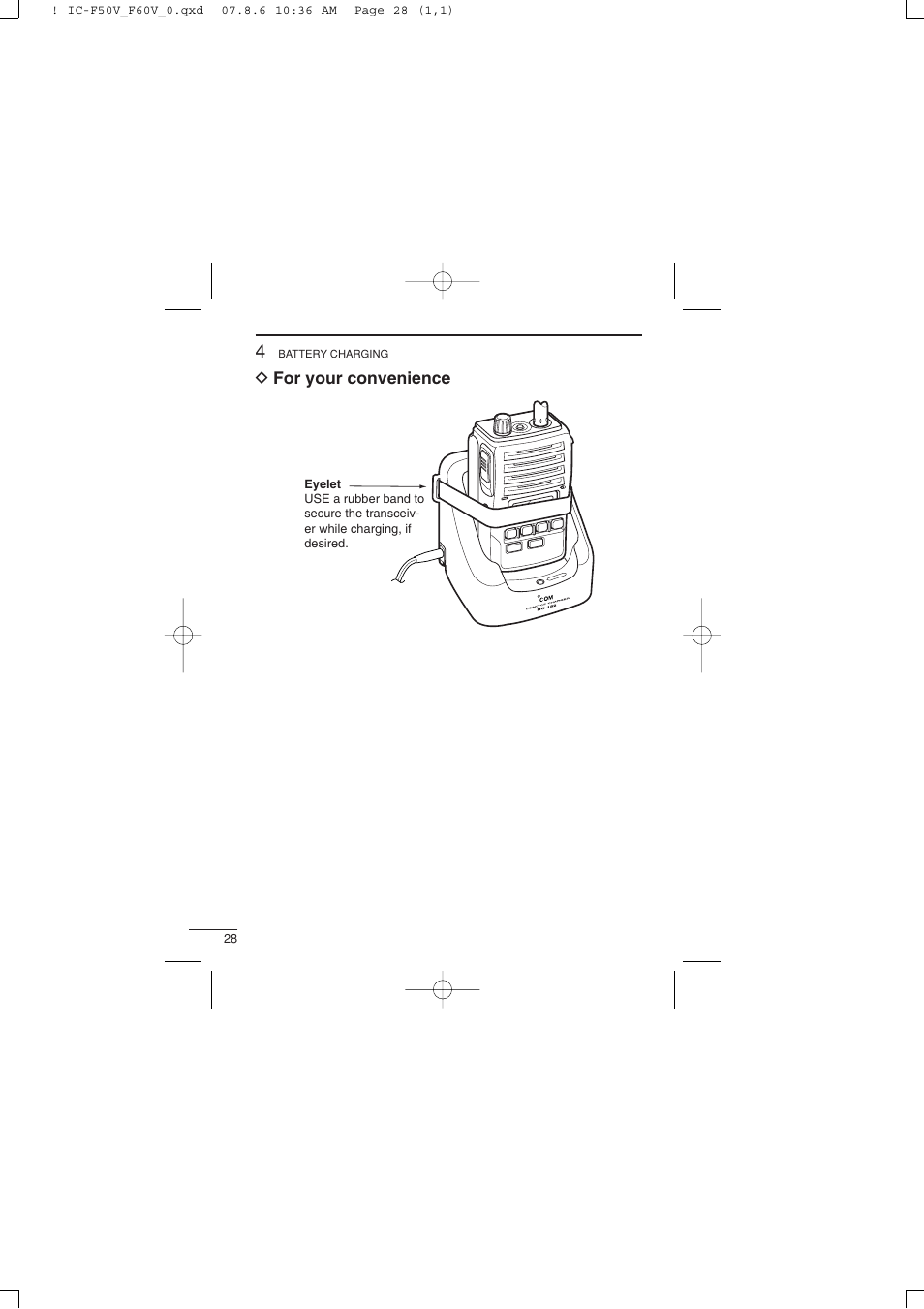 Icom IC-F60V User Manual | Page 34 / 48