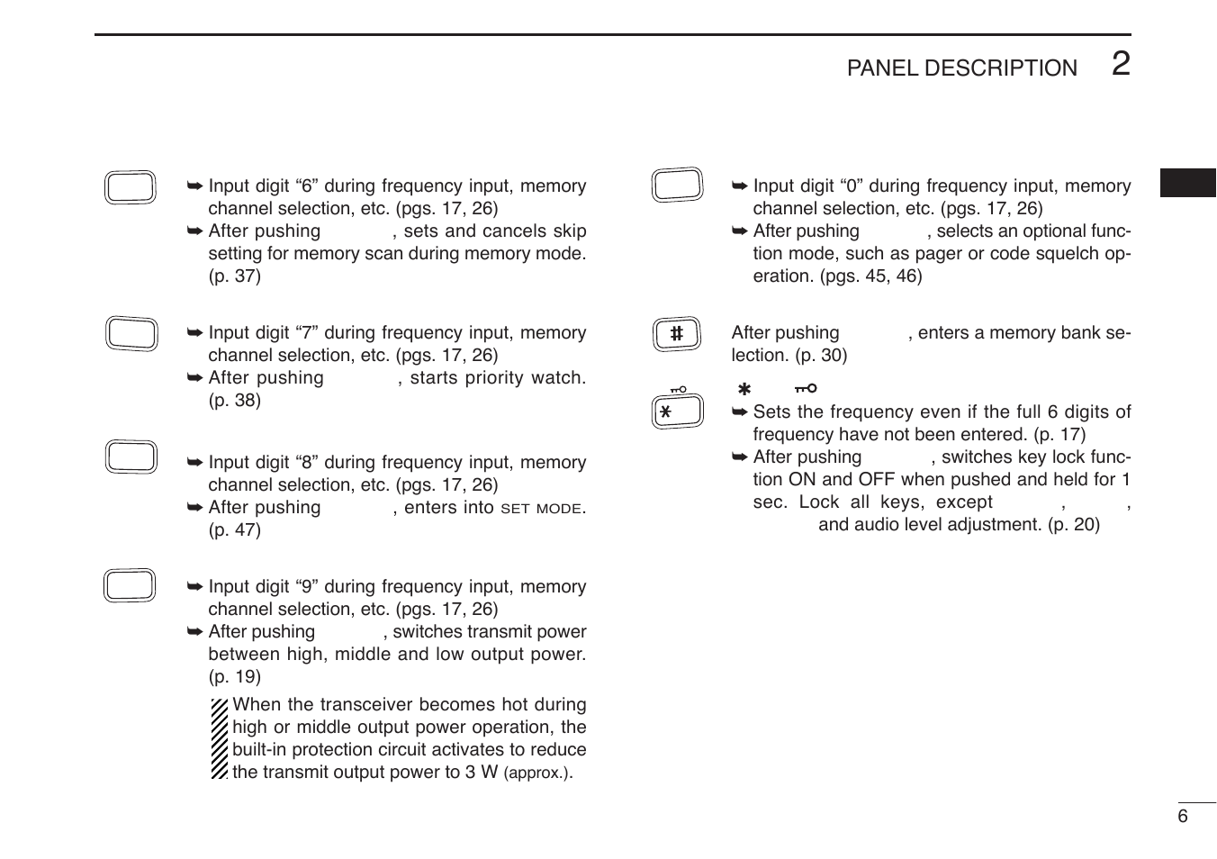Icom IC-V85-T User Manual | Page 19 / 80