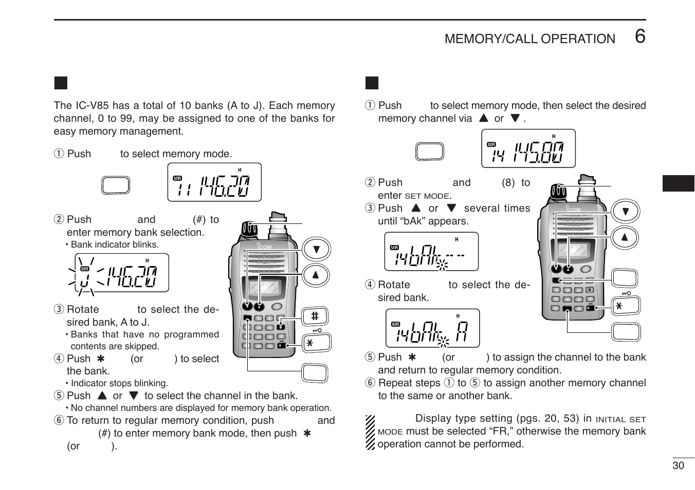Icom IC-V85-T User Manual | Page 43 / 80