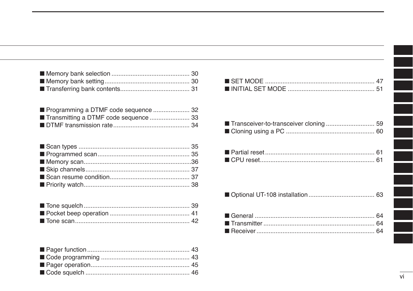 Icom IC-V85-T User Manual | Page 7 / 80