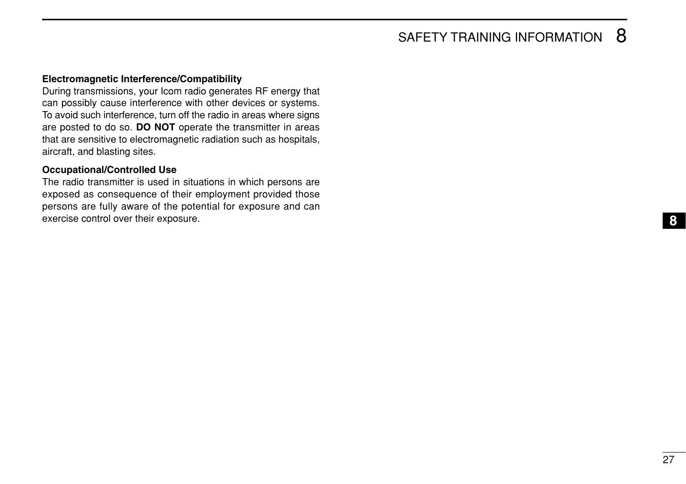 Icom IF3023T/S User Manual | Page 31 / 32