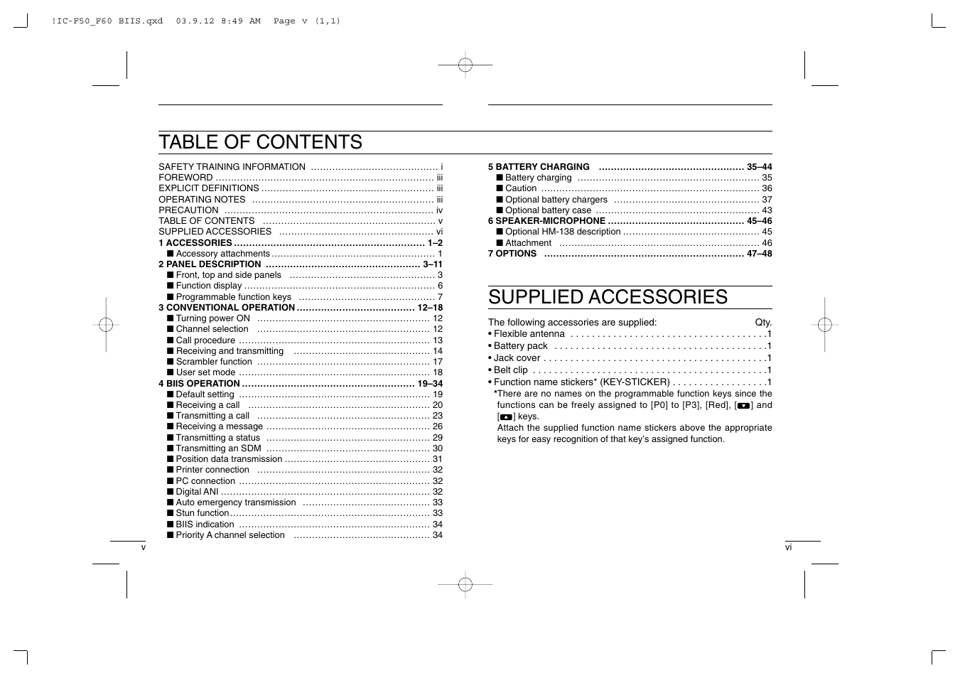 Icom IC-460 User Manual | Page 4 / 29