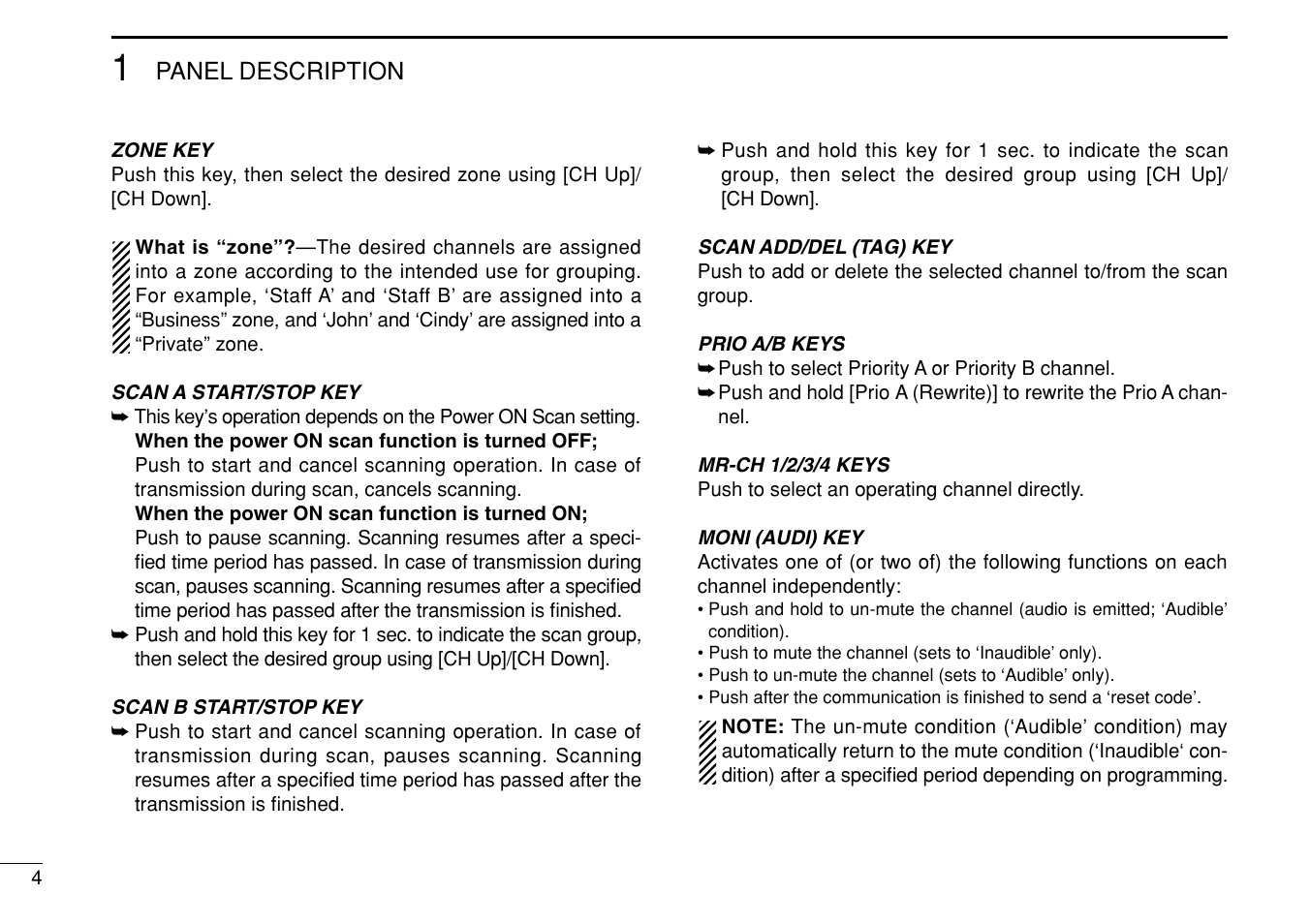 Icom IC-F1710 User Manual | Page 8 / 36