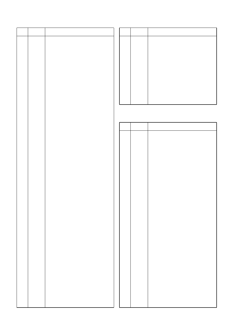 Main unit, Logic board | Icom IC-V8000 User Manual | Page 13 / 19