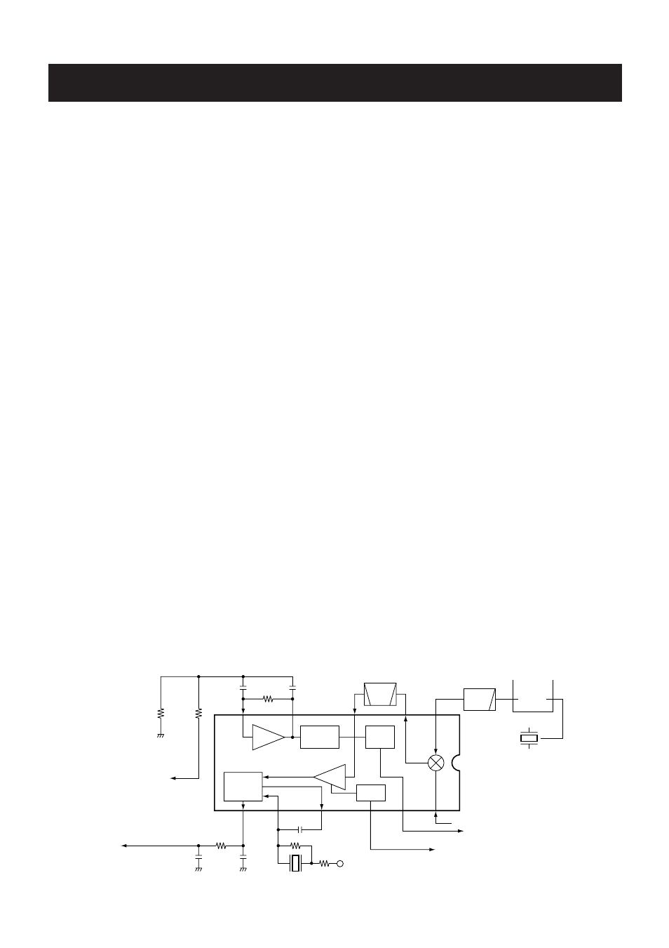 Circuit description, Receiver circuits, 1 receiver circuits | Icom IC-V8000 User Manual | Page 7 / 19