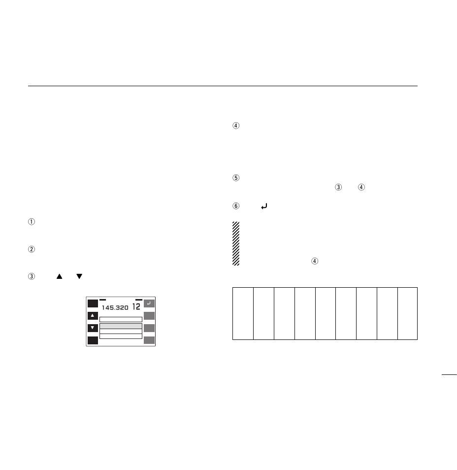 Subaudible tone, Encoder function), Repeater operation | Icom IC-2800H User Manual | Page 33 / 88
