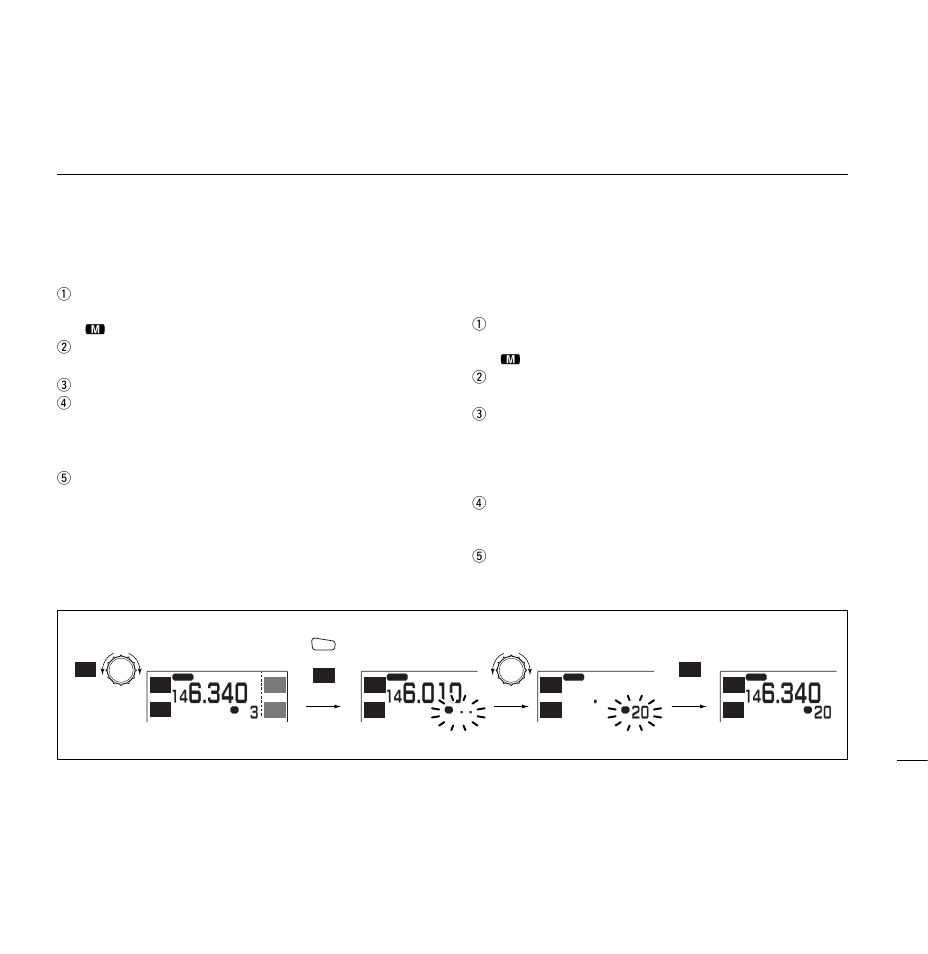 Programming after selection | Icom IC-2800H User Manual | Page 37 / 88