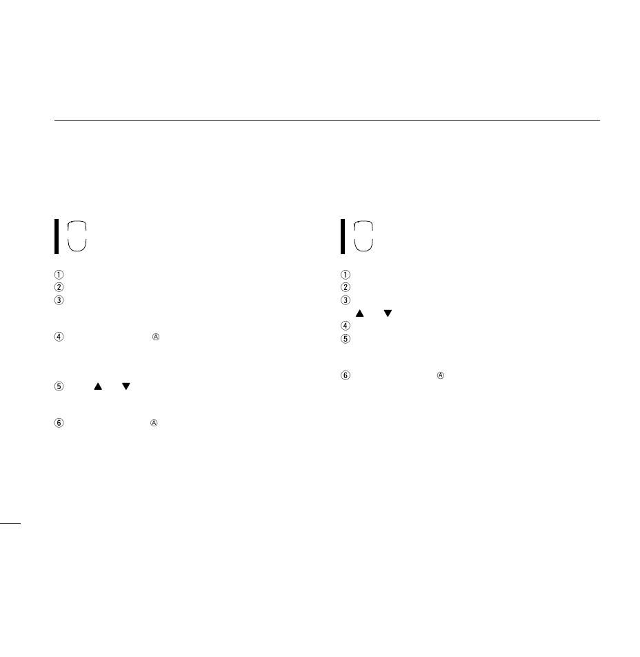 Programming during selection via the microphone, Programming after selection via the microphone | Icom IC-2800H User Manual | Page 38 / 88