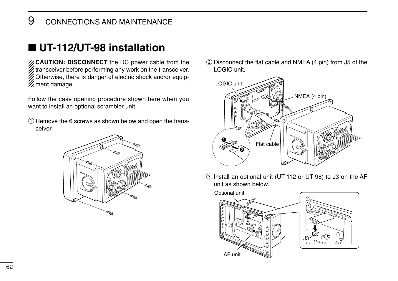 Icom IC-M505 User Manual | Page 68 / 80