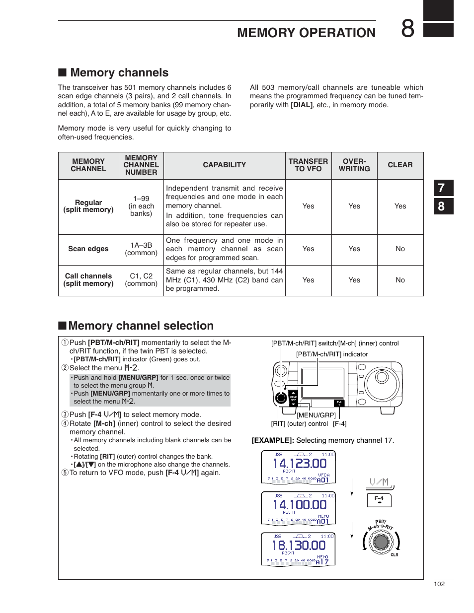 Icom IC-7000 User Manual | Page 111 / 166