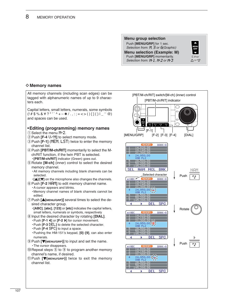 Icom IC-7000 User Manual | Page 116 / 166