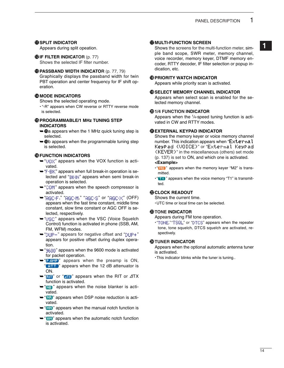 Icom IC-7000 User Manual | Page 23 / 166