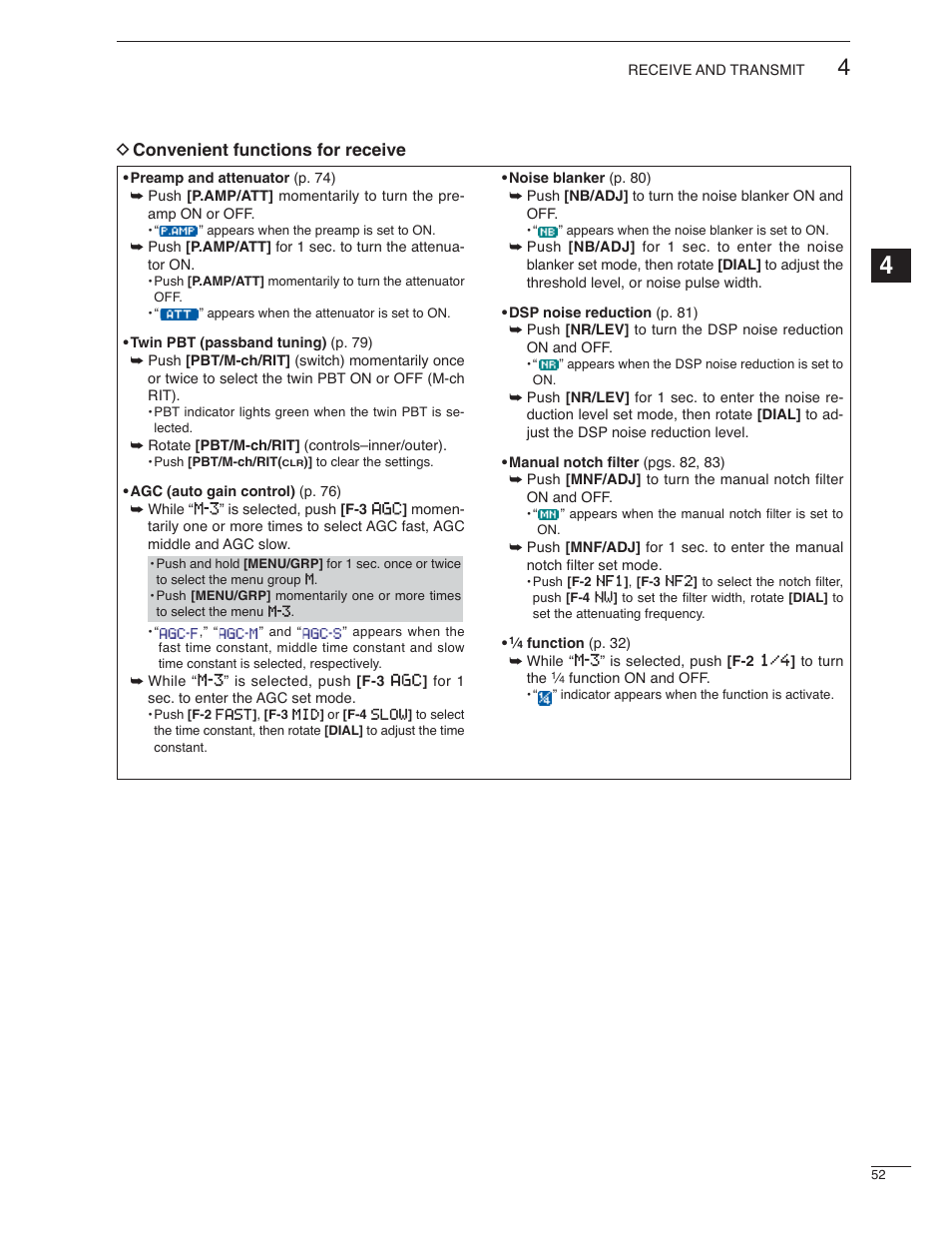 Icom IC-7000 User Manual | Page 61 / 166