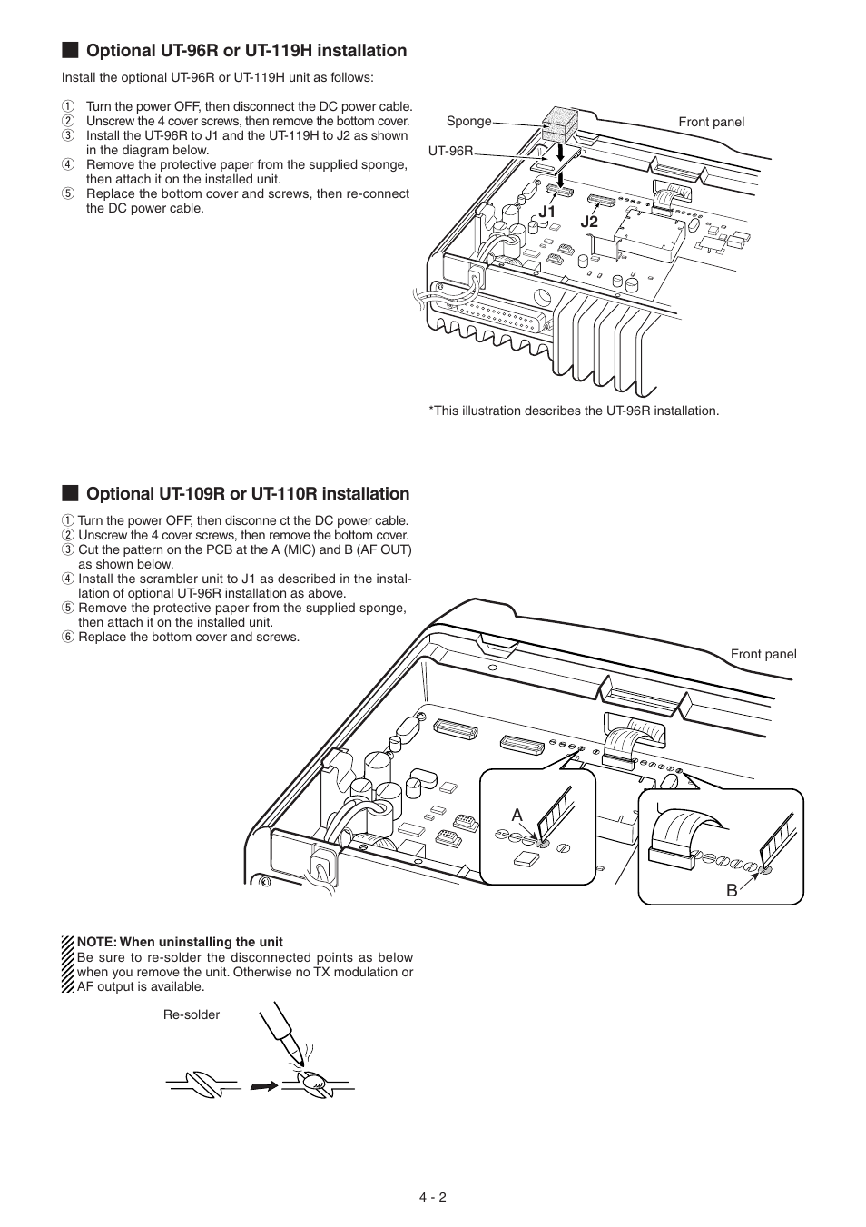 Icom IC-F5061 User Manual | Page 8 / 36