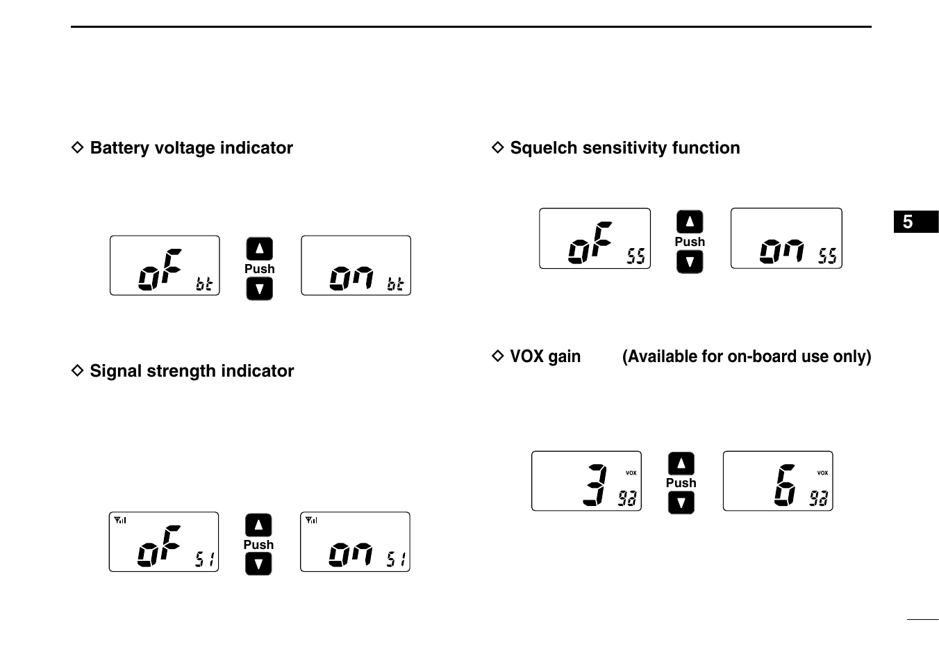 Icom IGM1600 User Manual | Page 19 / 32