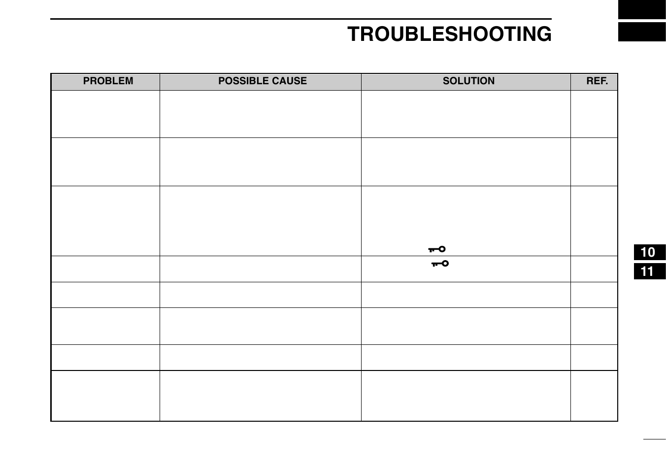 Troubleshooting | Icom IGM1600 User Manual | Page 29 / 32